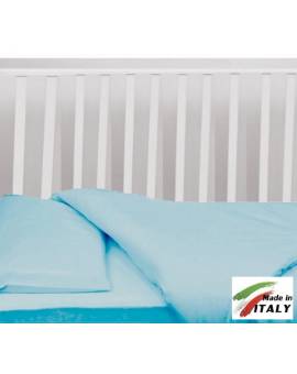 Offerte pazze Comparatore prezzi   Completo Lenzuola Letto Baby Per Lettino Prodotto In Italia Azzurro  il miglior prezzo  
