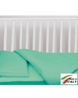 Offerte pazze Comparatore prezzi   Completo Lenzuola Letto Baby Per Lettino Prodotto In Italia Verde  il miglior prezzo  