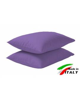 Coppia Federe Guanciale Federe Standard Made In Italy Puro Cotone Lill
