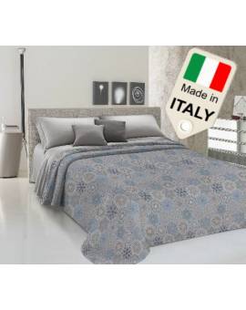 Copriletto estivo primaverile prodotto in Italia in cotone sottocosto affare